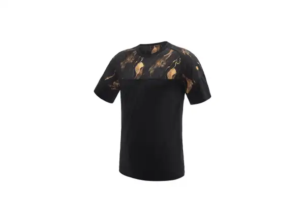 Sensor Merino Impress men's T-shirt short sleeve black/Cosmos