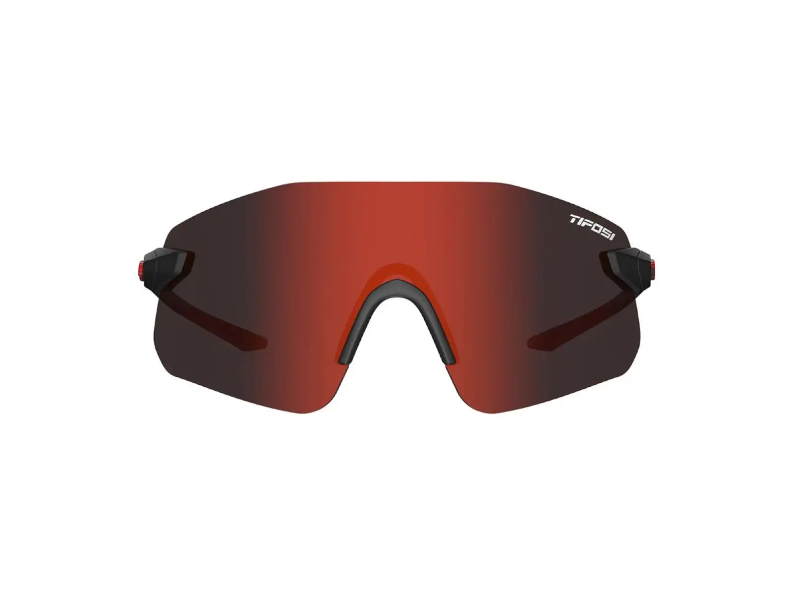Tifosi Vogel SL sport sunglasses Matte Black/Smoke Red