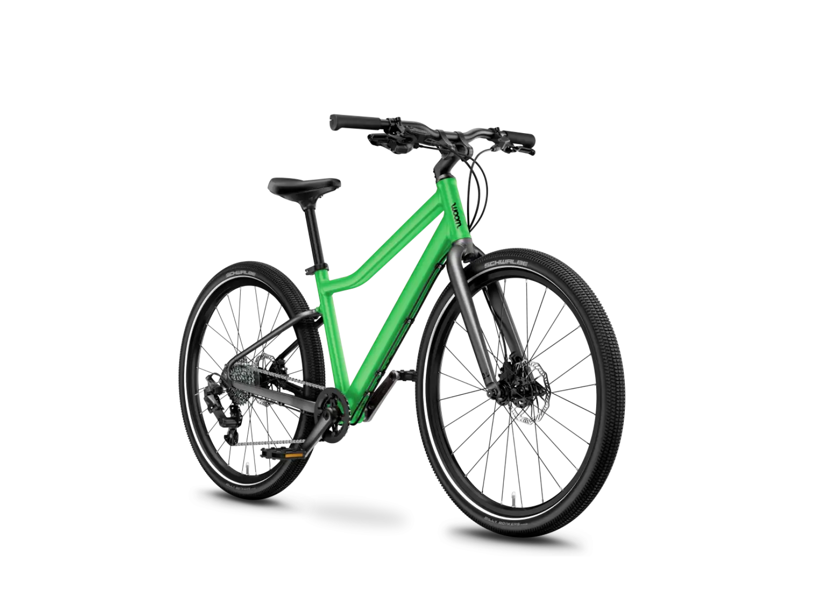 Woom 5 Explore kids bike 24" Jungle Green