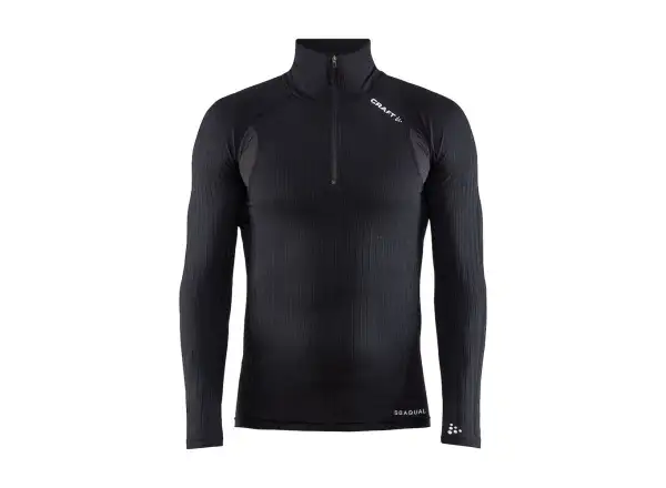 Craft Active Extreme X Zip men's long sleeve shirt black