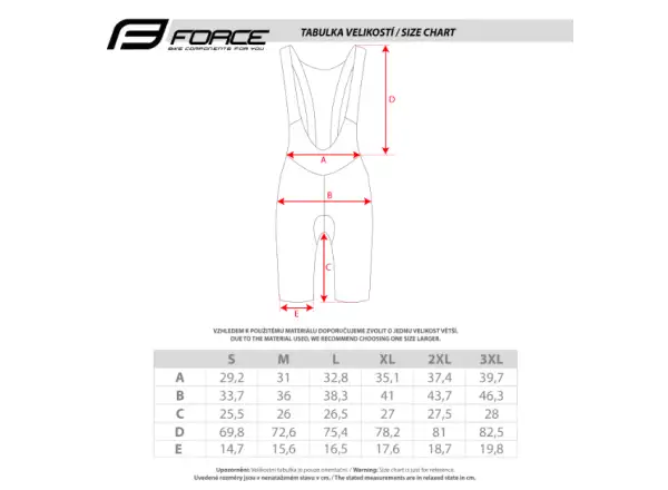 Force Mono men's shorts with pad and bib green