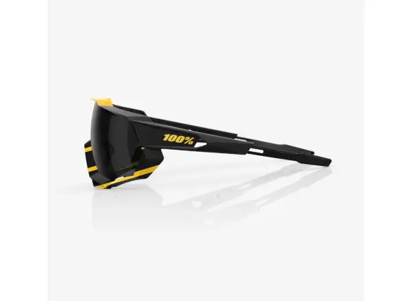 100% Speedtrap Sports Soft Tact Hazard/Black Mirror Sunglasses