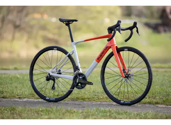 Superior XR 9.5 GF road bike Gloss Grey/Red
