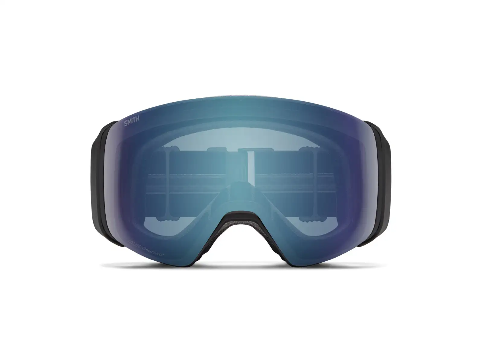 Smith 4D Mag ski goggles Black / ChromaPop Everyday Blue Mirror (2 lenses)