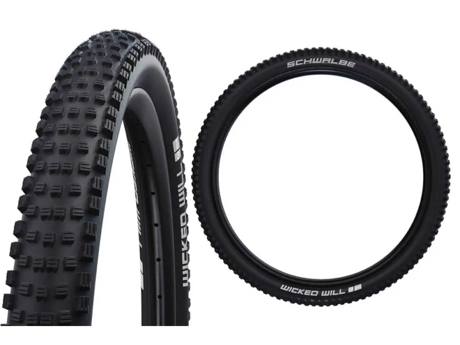 Schwalbe Wicked Will Addix Performance 27.5x2.40" E-50 MTB tire kevlar black