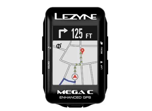 Lezyne Mega C GPS navigation black