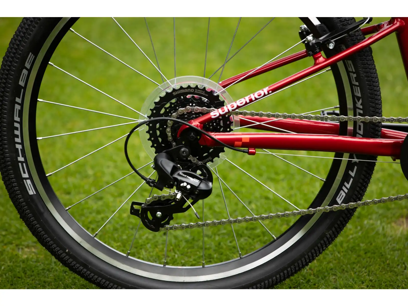Superior RACER 24 kids bike Gloss Racing Red