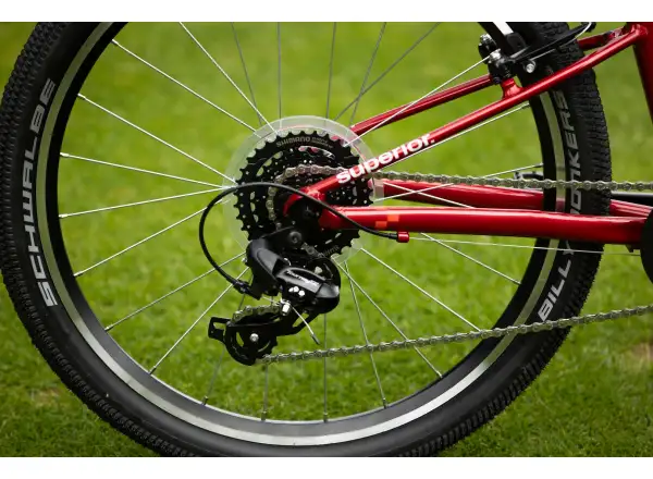 Superior RACER 24 kids bike Gloss Racing Red
