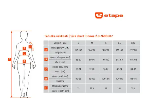Etape Donna 2.0 women's jersey short sleeve Mint