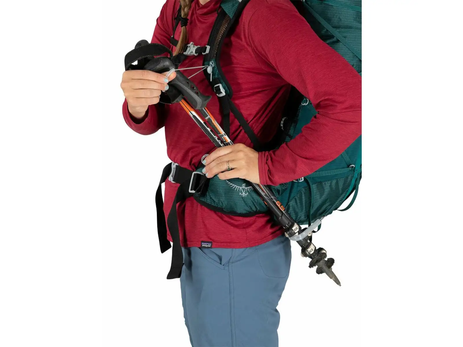 Osprey Eja 48 women's hiking backpack Deep Teal M/L