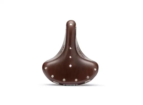Brooks B72 leather saddle brown - Unpacked