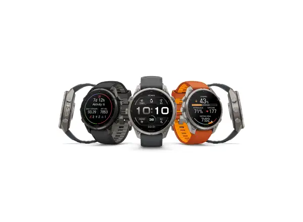 Garmin fenix 9 Pro inReach 43 mm smart watch Carbon gray DLC Titanium Black/Pebble gray