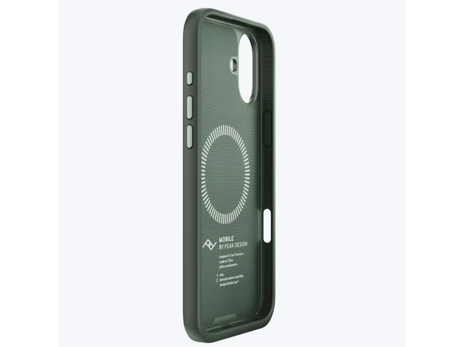 Peak Design Mobile Everyday Fabric Case iPhone 16 Plus case Sage
