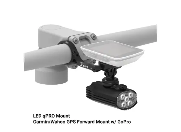 Lezyne LED qPRO Mount light holder Black