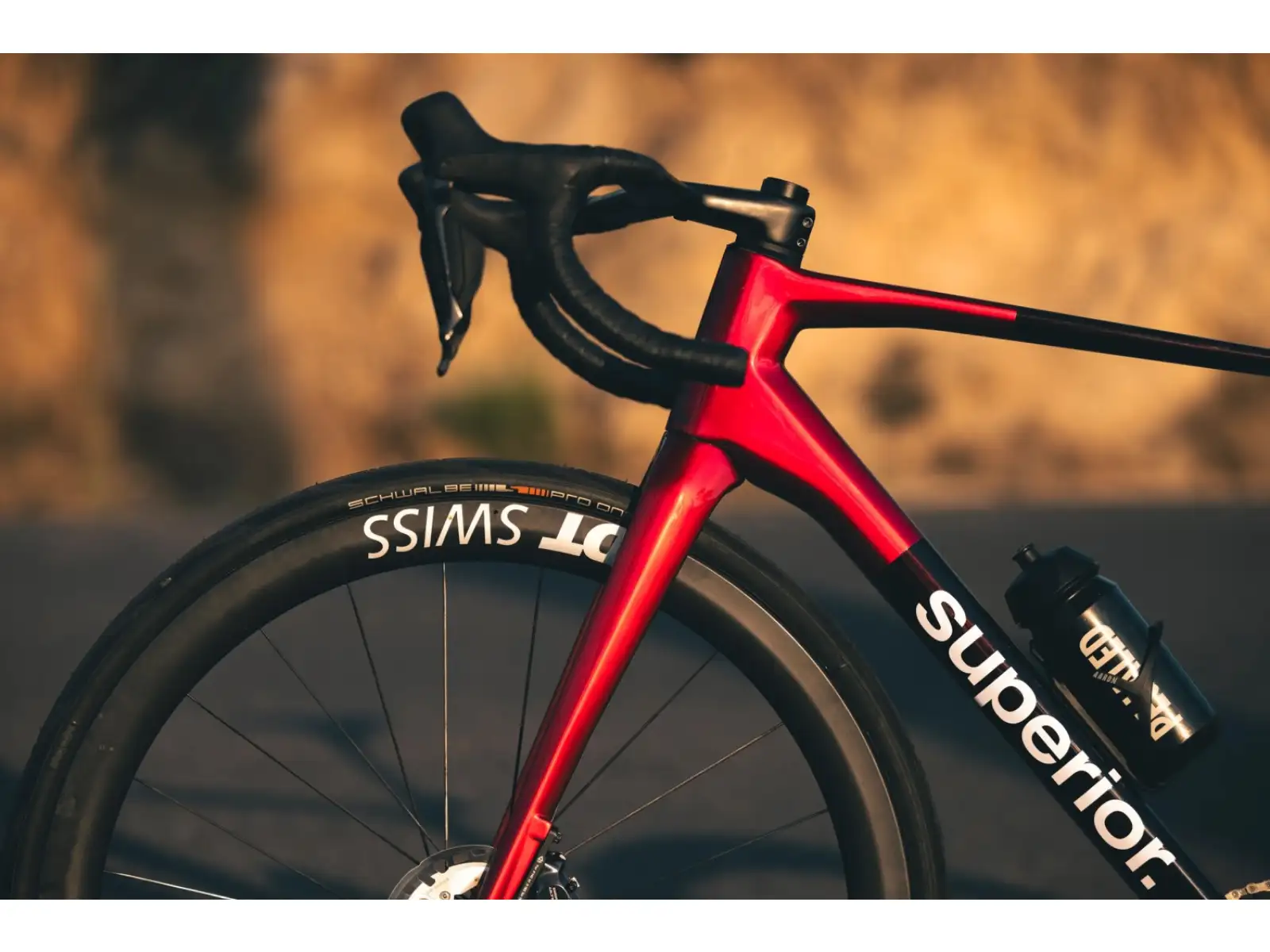Superior X-Road 9.8 GF road bike gloss carbon red