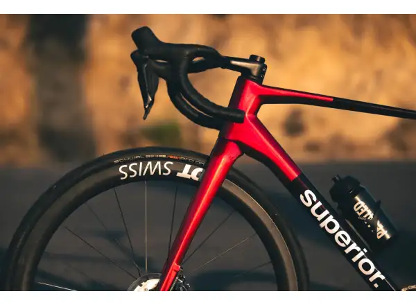 Superior X-Road 9.8 GF road bike gloss carbon red