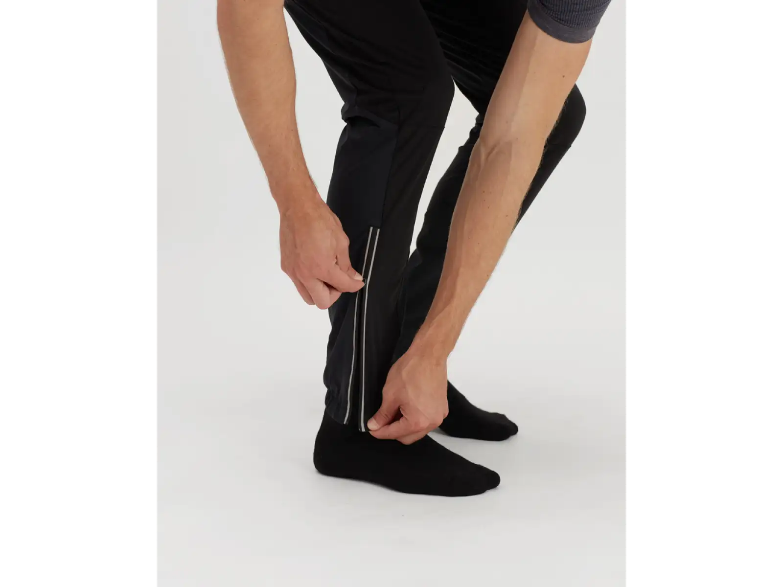 Silvini Alzaro men's pants with bib Black