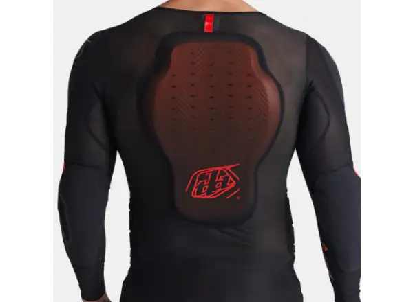 Troy Lee Designs Stage Ghost D3O Solid protective vest with long sleeves Black