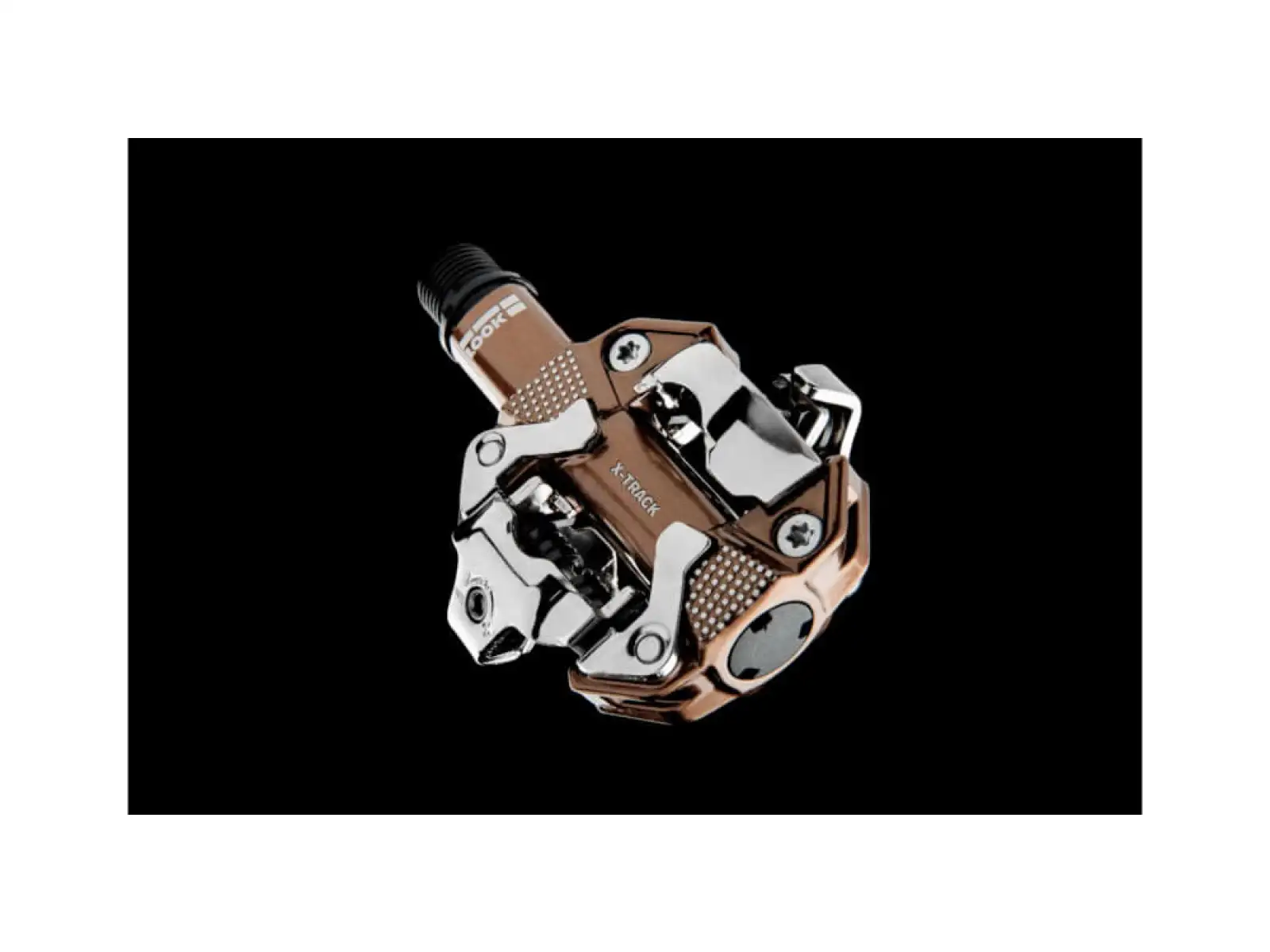 Look X-TRACK Gravel clipless pedals brown
