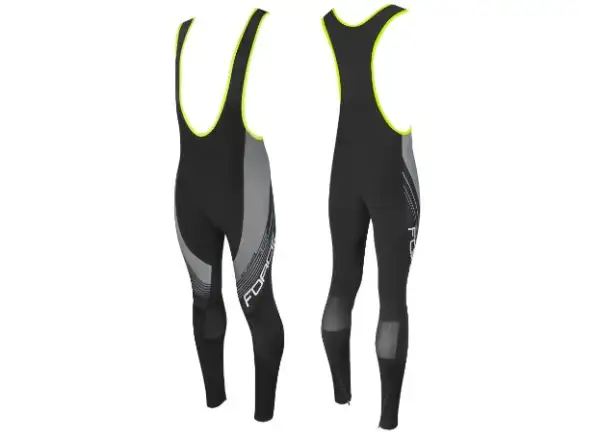 Force F58 pants with braces without insert black-grey