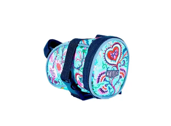 Cycology Secret Garden saddle bag blue