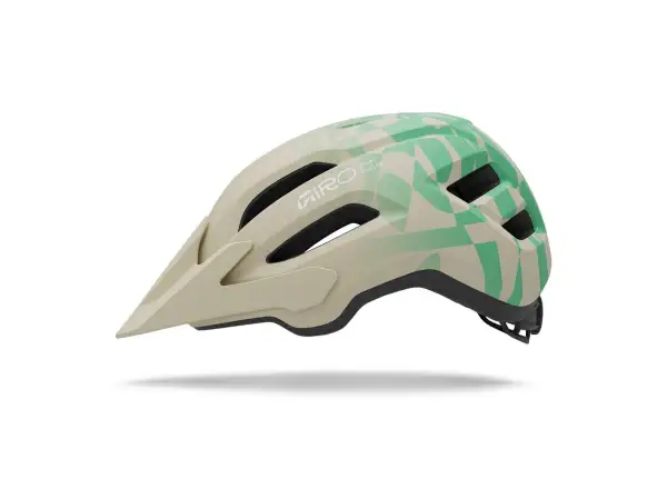 Giro Fixture II helmet Mat Stone/Green Rush