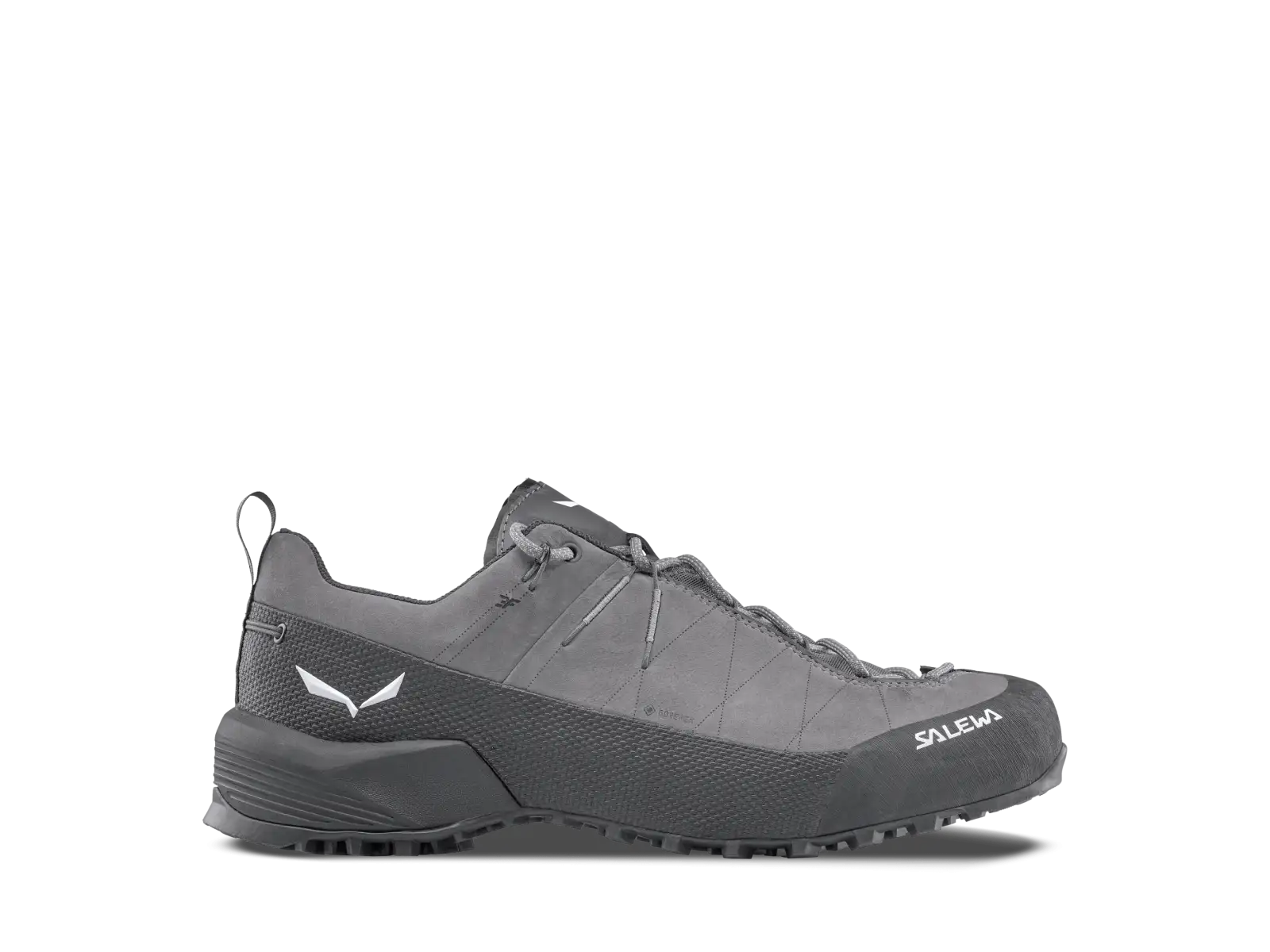 Salewa Wildfire Leather 2 GTX men's hiking shoes Quiet Shade/Black