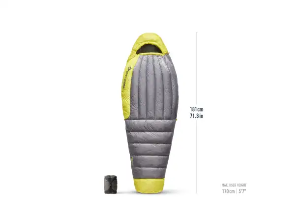Sea To Summit Spark women's sleeping bag 7C Regular Spicy Orange