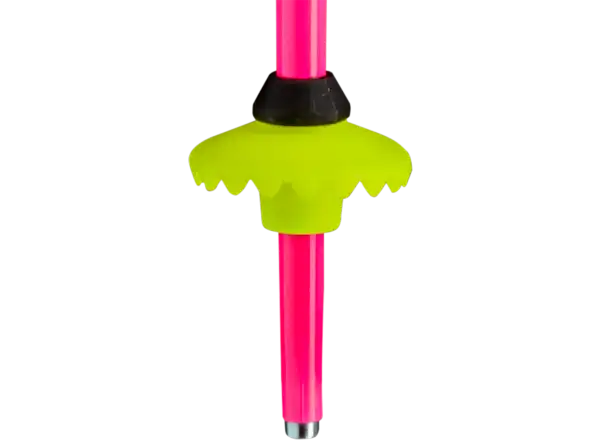 Leki Racing Kids kids downhill poles Neonpink-neonorange-neonyellow