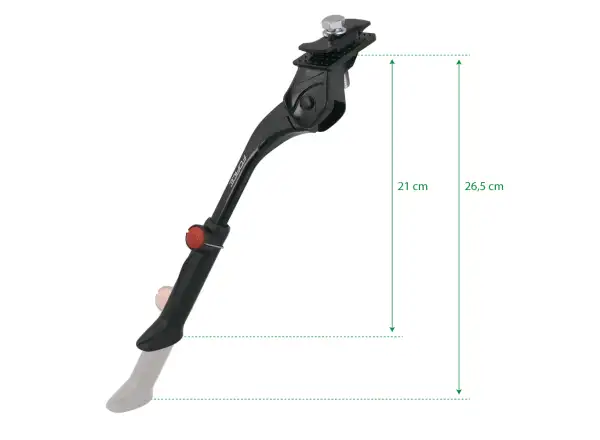 Force AL kickstand 16-20" under frame