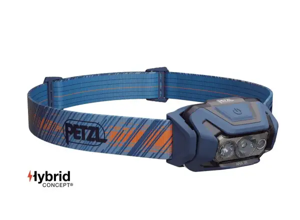 Petzl Aria 2R RGB headlamp blue