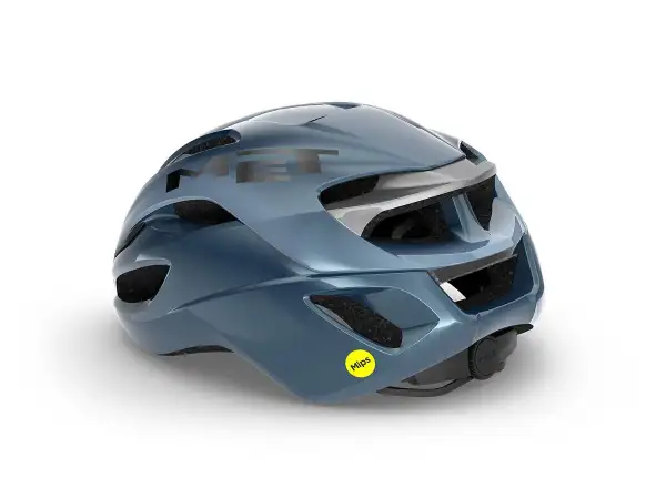 MET Rivale MIPS cycling helmet Navy Silver