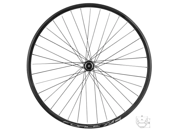 Force XC Disc 29 CL front wheel hub Shimano