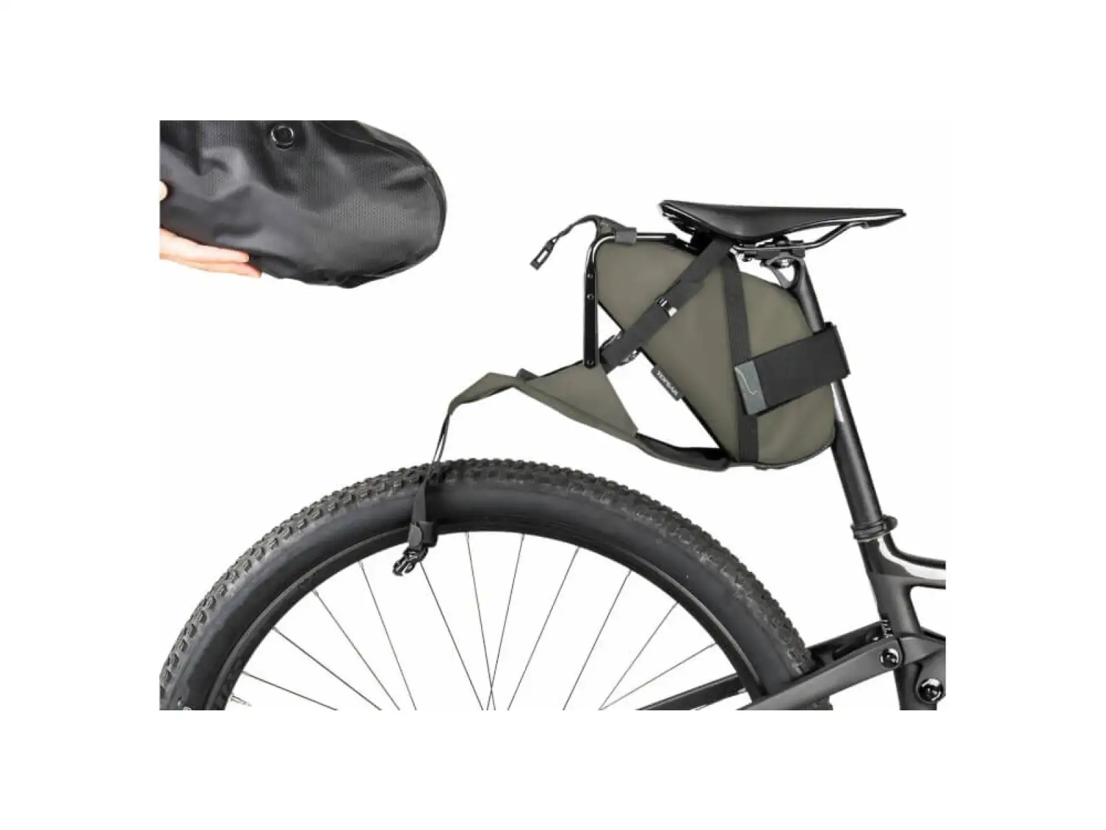 Topeak BackLoader X saddle bag 10 l green