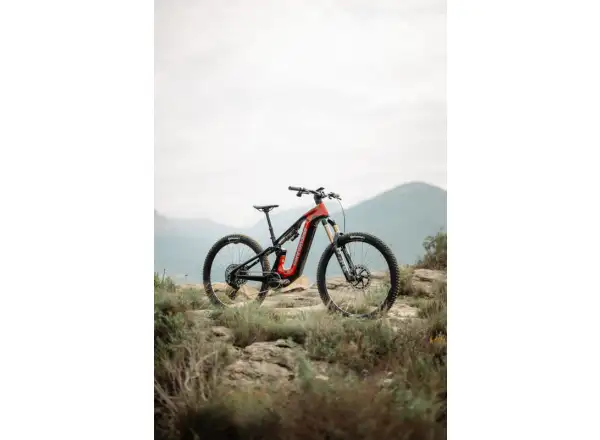 Cannondale Moterra Carbon 1 full-suspension e-bike Metallic Red