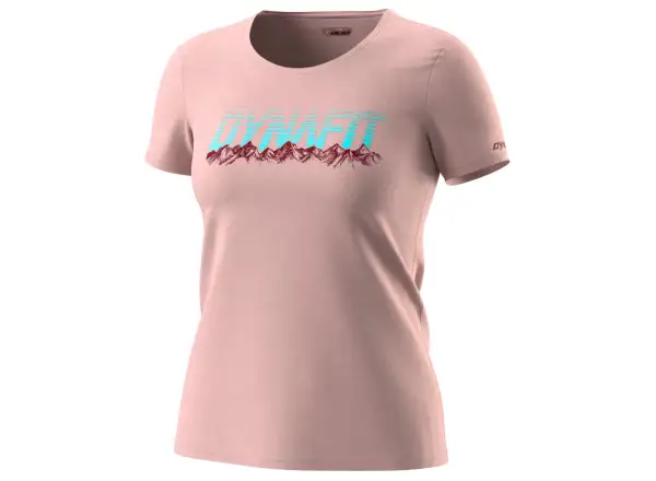 Dynafit Graphic Cotton women's T-shirt Pale Rose/Range