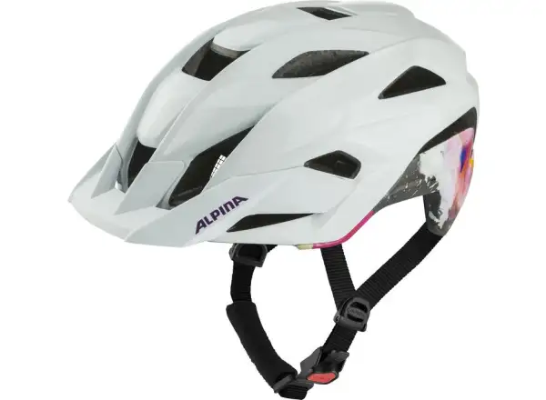 Alpina Kamloop helmet Michael Cina White Gloss