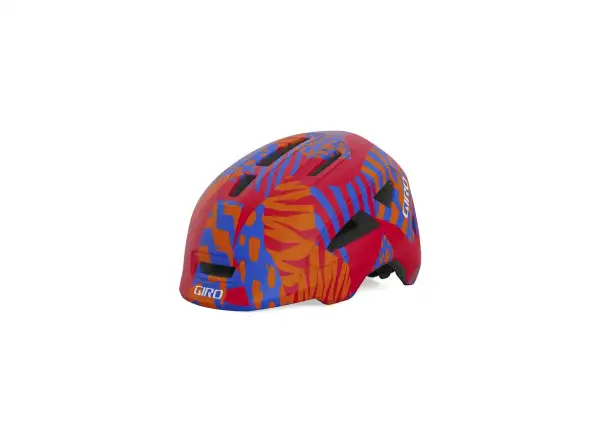 Giro Scamp II children's helmet Mat Red Animal