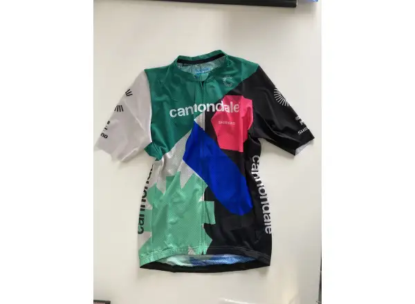 Cannondale CFR Replica men's jersey short sleeve green/blue