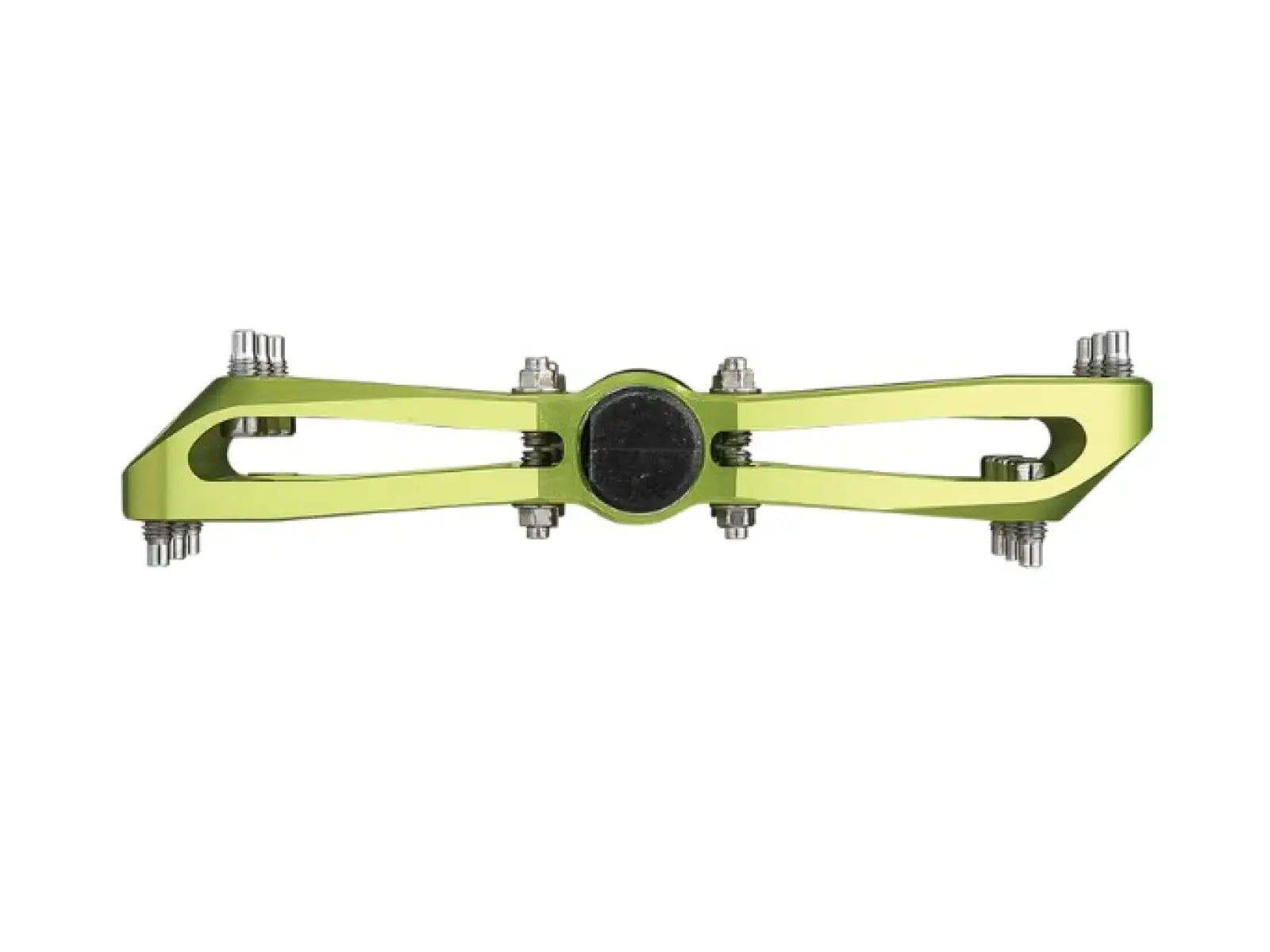 Spank Spoon 90 platform pedals green