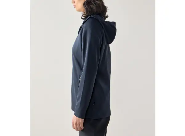 Haglöfs Korp Mid Hood women's sweatshirt Tarn Blue