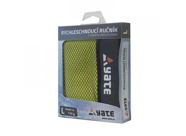 Yate quick-drying towel XL green