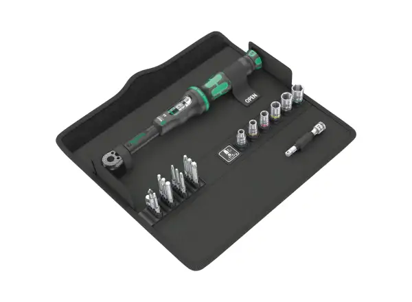 Wera Click-Torque A 6 Set 1 1/4" 2,5-25 Nm torque set 20 pieces