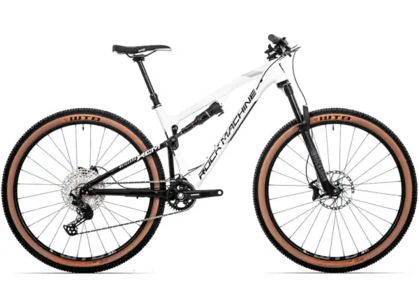 Rock Machine Blizzard XCM 70-29 white/grey full-suspension mountain bike