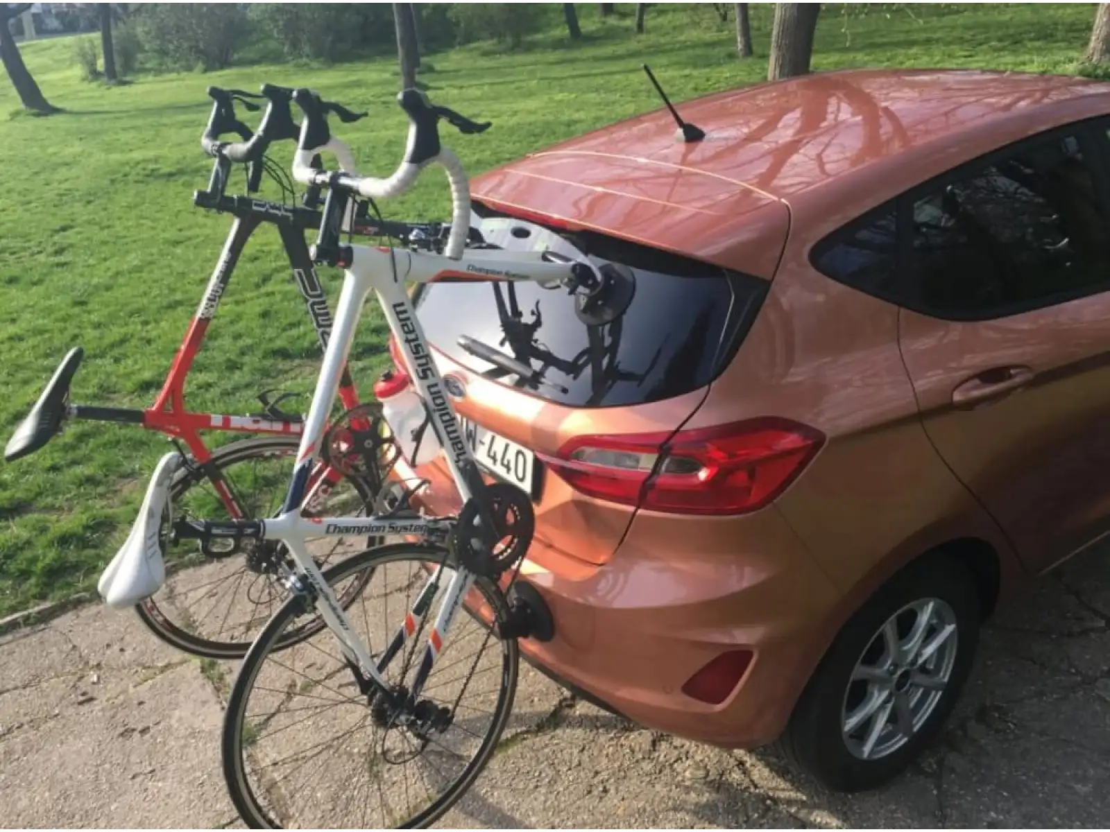 TreeFrog Pro 2 roof rack for fork