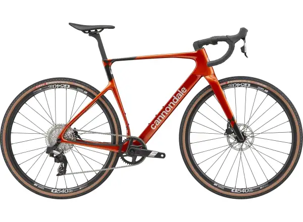 Cannondale SuperX 4 AXS gravel bike Flame Orange