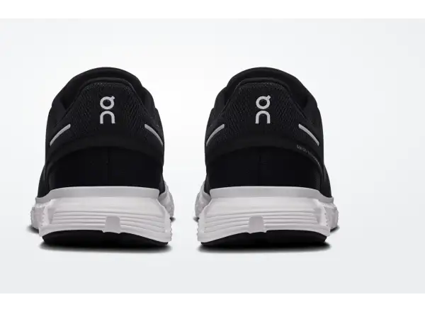 On Cloud 6 women's running shoes Black/White