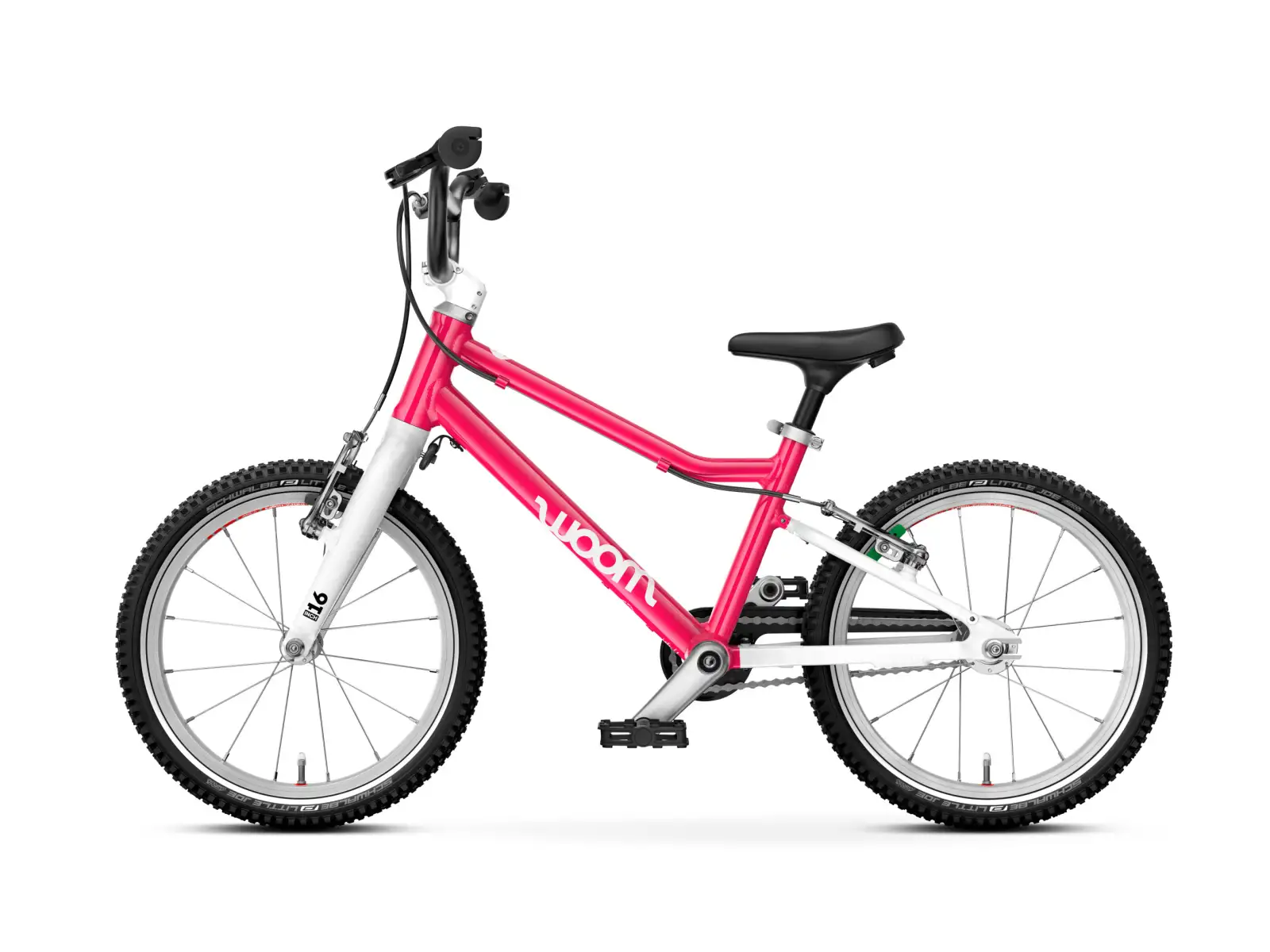 Woom GO 3 children's bike 16" Hot Pink