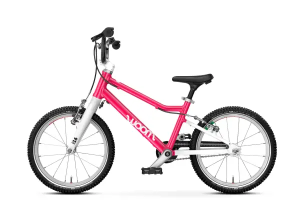 Woom GO 3 children's bike 16" Hot Pink