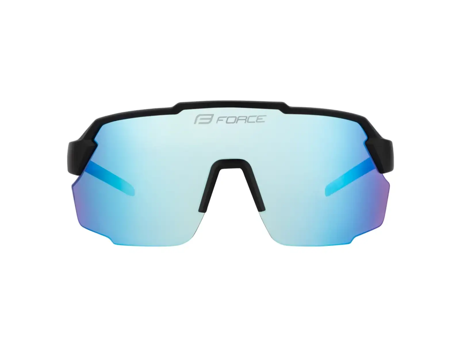 Force Pulse cycling glasses black/blue mirrored lens